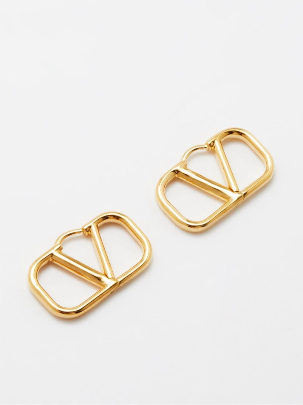 Valentino | V-Logo Hoop Earrings